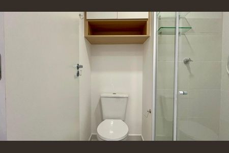 Apartamento para alugar com 28m², 1 quarto e sem vaga Apartamento para alugar com 28m², 1 quarto e sem vagaBanheiro