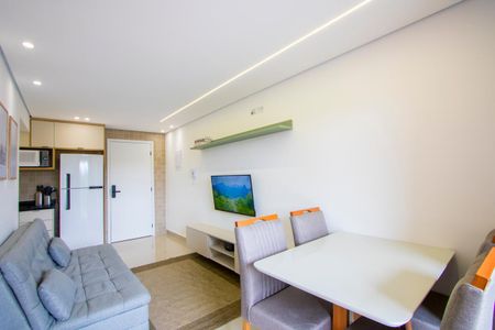 Sala de apartamento para alugar com 2 quartos, 55m² em Jardim, Santo André