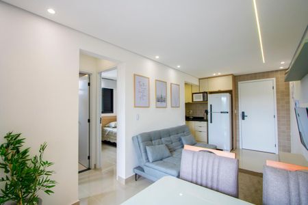 Sala de apartamento para alugar com 2 quartos, 55m² em Jardim, Santo André