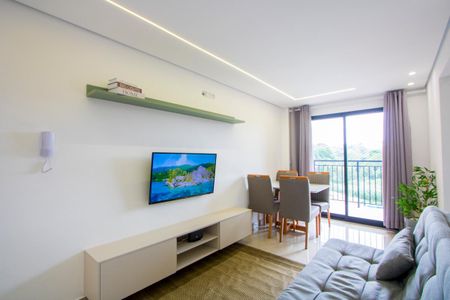 Sala de apartamento para alugar com 2 quartos, 55m² em Jardim, Santo André