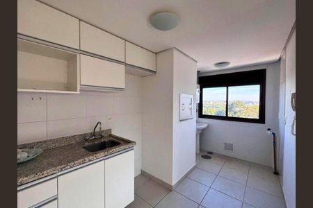 Cozinha  de apartamento para alugar com 2 quartos, 62m² em Jardim do Salso, Porto Alegre