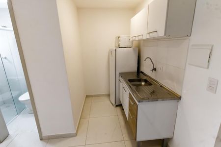 Cozinha - Armários de kitnet/studio para alugar com 1 quarto, 25m² em Vila Sonia, São Paulo