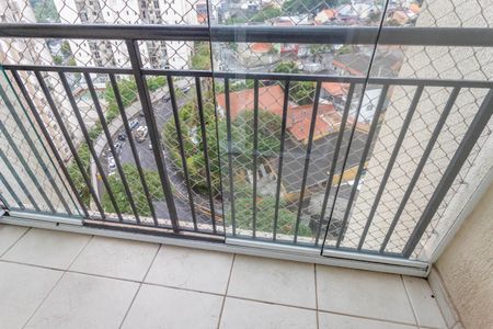 Varanda  de apartamento à venda com 2 quartos, 49m² em Centro, Diadema