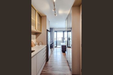 Studio para alugar com 25m², 1 quarto e sem vagaCozinha