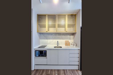 Studio para alugar com 25m², 1 quarto e sem vagaCozinha