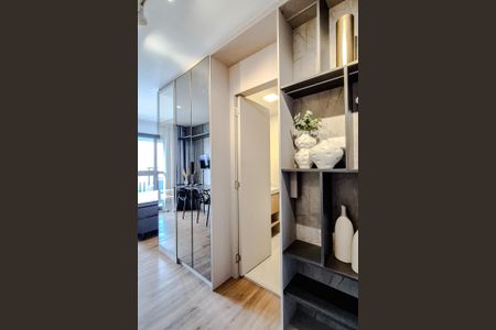 Studio para alugar com 25m², 1 quarto e sem vagaCozinha