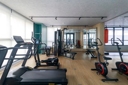 Apartamento para alugar com 92m², 3 quartos e 2 vagas Apartamento para alugar com 92m², 3 quartos e 2 vagasAcademia