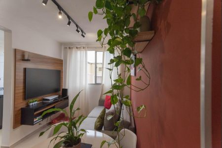 Sala de apartamento para alugar com 2 quartos, 54m² em Loteamento Parque São Martinho, Campinas