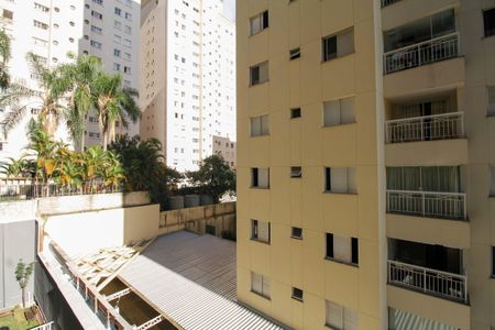 Vista da Suíte de apartamento à venda com 1 quarto, 25m² em Jardim Paulista, São Paulo
