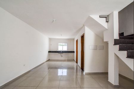 Sala de casa para alugar com 3 quartos, 110m² em Vila Alzira, Santo André