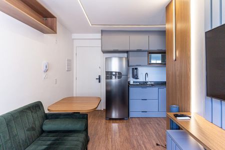 Sala de apartamento para alugar com 1 quarto, 25m² em Vila Buarque, São Paulo