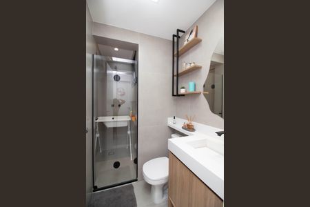 Apartamento à venda com 79m², 2 quartos e 1 vagaBanheiro 