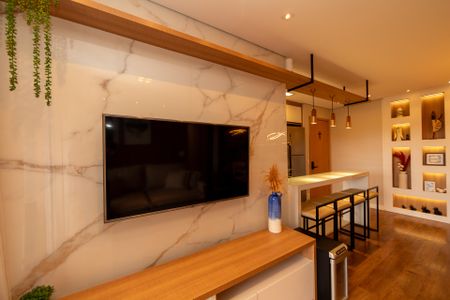 Apartamento para alugar com 70m², 2 quartos e 1 vaga Apartamento para alugar com 70m², 2 quartos e 1 vagaSala_Cozinha - Conjugada