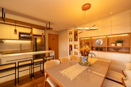 Sala_Cozinha - Conjugada de apartamento para alugar com 2 quartos, 70m² em Melville Empresarial Ii, Barueri