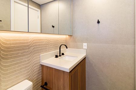 Apartamento para alugar com 115m², 2 quartos e 2 vagasBanheiro da Suíte 1