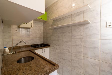 Cozinha de apartamento à venda com 3 quartos, 78m² em Centro Histórico, Porto Alegre