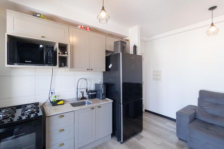 Apartamento à venda com 47m², 2 quartos e 1 vagaCozinha e área de serviço