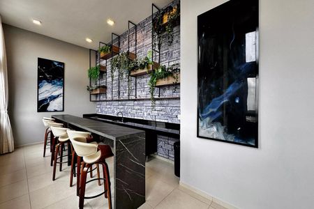 Apartamento à venda com 45m², 2 quartos e 1 vagaÁrea gourmet