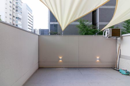 Apartamento para alugar com 45m², 1 quarto e sem vagaVaranda