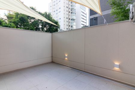 Apartamento para alugar com 45m², 1 quarto e sem vagaVaranda