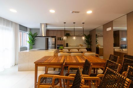 Apartamento para alugar com 45m², 1 quarto e sem vagaÁrea comum - Salão de festas