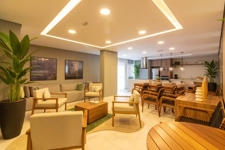 Apartamento para alugar com 45m², 1 quarto e sem vagaÁrea comum - Salão de festas