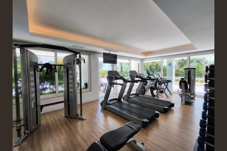 Apartamento para alugar com 102m², 2 quartos e 1 vaga Apartamento para alugar com 102m², 2 quartos e 1 vagaÁrea comum - Academia