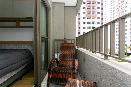 Varanda de apartamento à venda com 1 quarto, 24m² em Tatuapé, São Paulo
