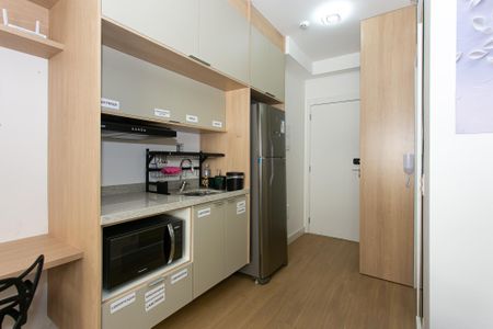 Cozinha de apartamento à venda com 1 quarto, 24m² em Tatuapé, São Paulo