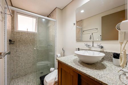 Banheiro de apartamento à venda com 1 quarto, 35m² em Bela Vista, São Paulo