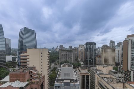 Varanda da Sala de apartamento à venda com 3 quartos, 125m² em Vila Olímpia, São Paulo