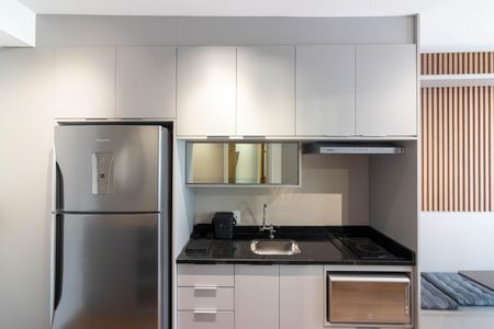 Studio para alugar com 25m², 1 quarto e sem vagaCozinha