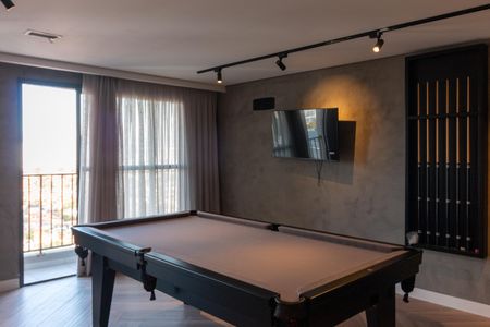 Studio para alugar com 25m², 1 quarto e sem vagaSalão de jogos