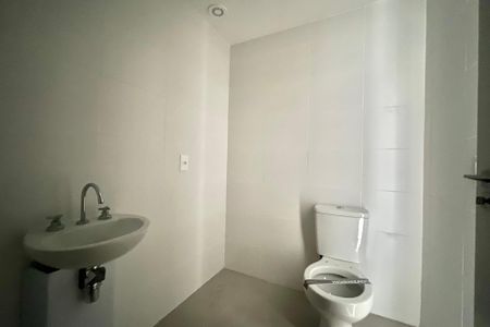 Banheiro de kitnet/studio à venda com 1 quarto, 28m² em Vila Clementino, São Paulo
