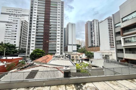 Vista da Varanda de kitnet/studio à venda com 1 quarto, 28m² em Vila Clementino, São Paulo