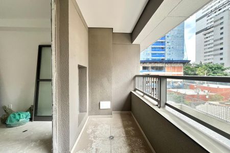 Varanda de kitnet/studio à venda com 1 quarto, 28m² em Vila Clementino, São Paulo