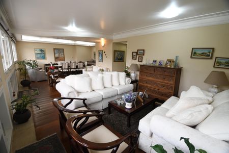 Sala de apartamento à venda com 4 quartos, 226m² em Jardim Alto da Barra, Campinas