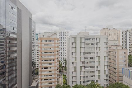 Vista da Sala de apartamento para alugar com 3 quartos, 100m² em Paraíso, São Paulo