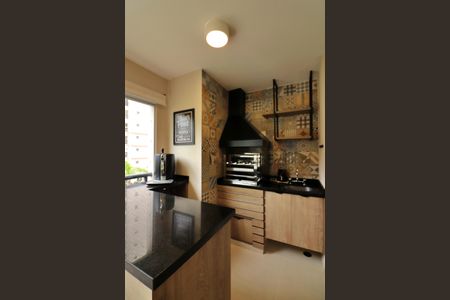 Varanda Gourmet de apartamento à venda com 3 quartos, 147m² em Centro, São Bernardo do Campo