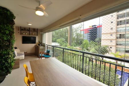 Varanda Gourmet de apartamento à venda com 3 quartos, 147m² em Centro, São Bernardo do Campo