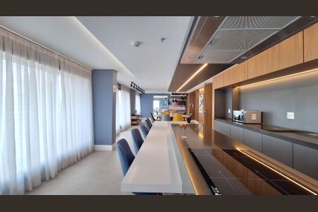 Studio para alugar com 40m², 1 quarto e 1 vagaSalão de festas 