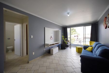 Sala de apartamento para alugar com 1 quarto, 50m² em Canto, Florianópolis