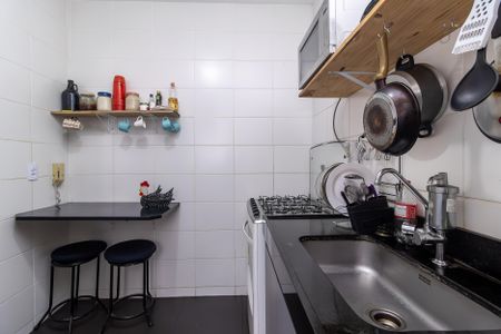 Apartamento para alugar com 48m², 2 quartos e 2 vagasCozinha e Área de Serviço
