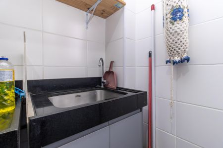 Apartamento para alugar com 48m², 2 quartos e 2 vagasCozinha e Área de Serviço