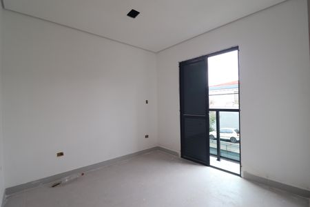 Quarto 1 suíte de casa à venda com 3 quartos, 83m² em Vila Scarpelli, Santo André