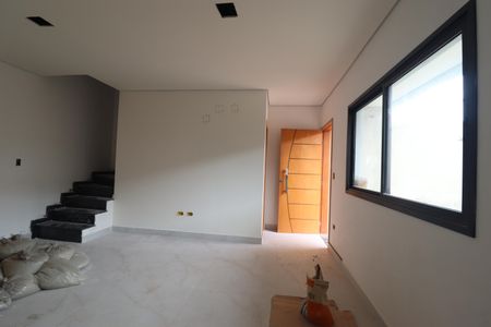 Sala de casa à venda com 3 quartos, 83m² em Vila Scarpelli, Santo André