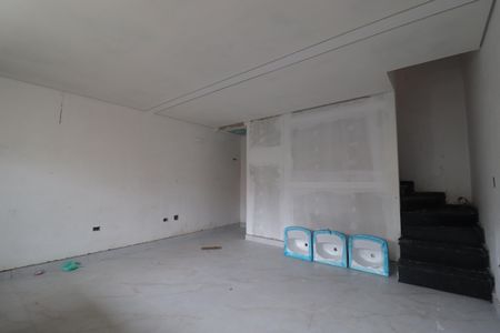 Sala de casa à venda com 3 quartos, 90m² em Vila Scarpelli, Santo André