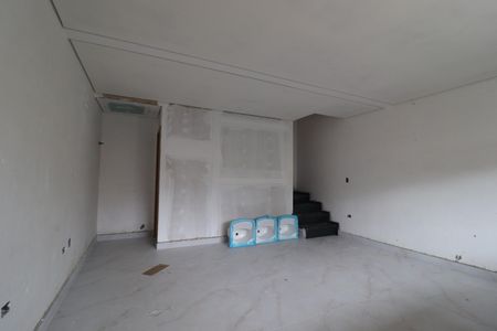 Sala de casa à venda com 3 quartos, 90m² em Vila Scarpelli, Santo André