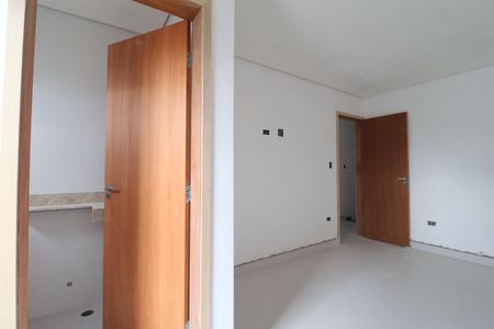 Quarto 1 suíte de casa à venda com 3 quartos, 90m² em Vila Scarpelli, Santo André