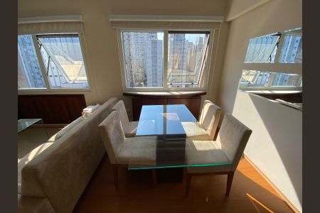 Sala de apartamento para alugar com 1 quarto, 39m² em Paraíso, São Paulo